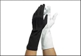 Nylon Long-Wristed Gloves, One Size Fits All White, Per Dozen